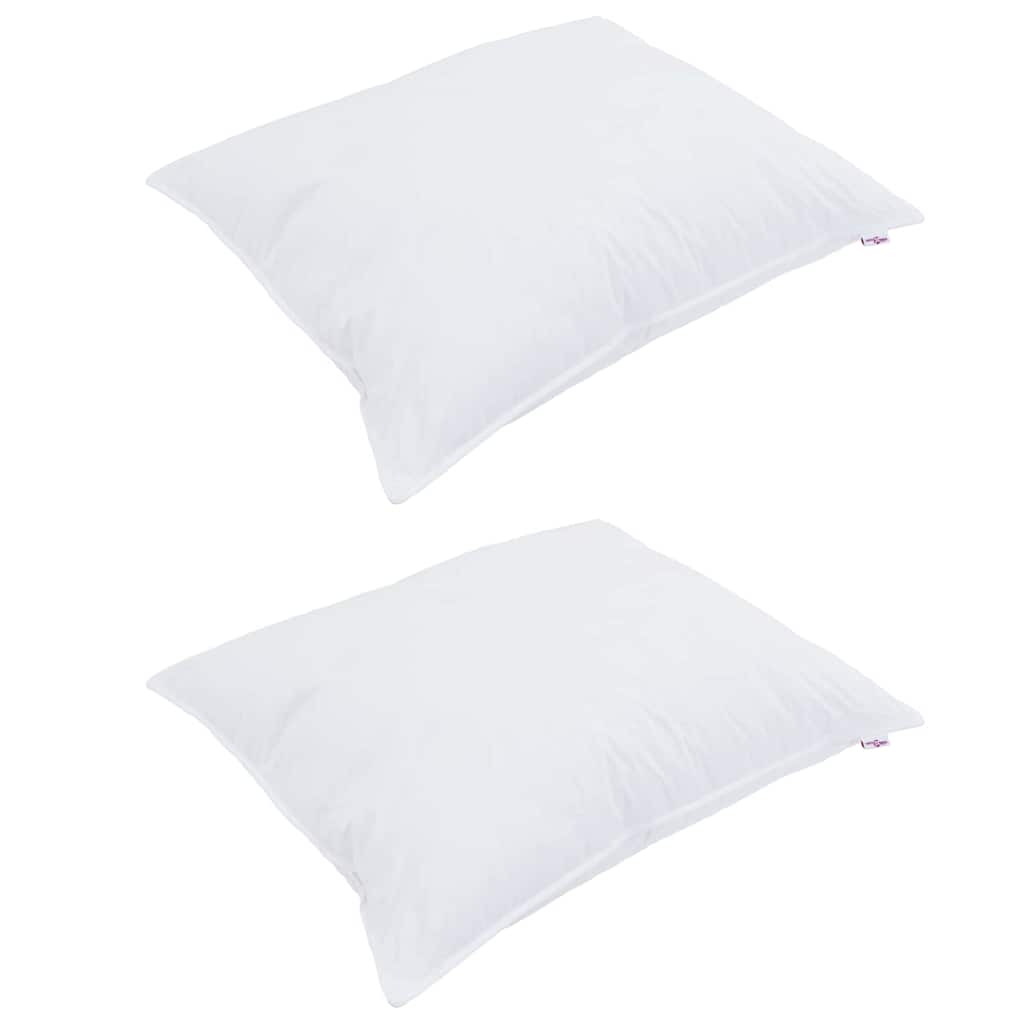 Sommerdecke mit Kissen 3 pcs Weiß Mikrofaser